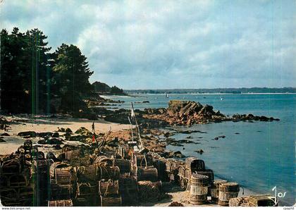 CPM Beg Meil (Sud Finistere) La Bretagne en Couleurs Plage de la Cale Peche