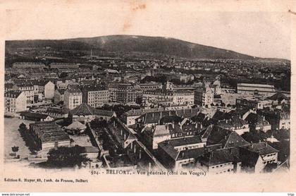 Belfort - Vue générale (Côté des Vosges)