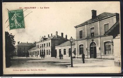 CPA Belfort, La Gare, La Gare