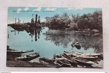 Belleville sur Saône, l'ile et le Mottio, Rhône 69