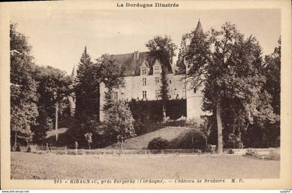 CPA Ribagnac près Bergerac Château De Bridoire