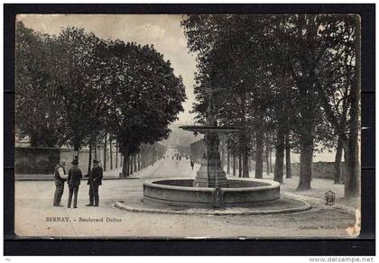 CPA 27 - Bernay - Boulevard Dubus - Fontaine