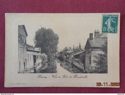 CPA - Bernay - Vue du Pont de Boucheville