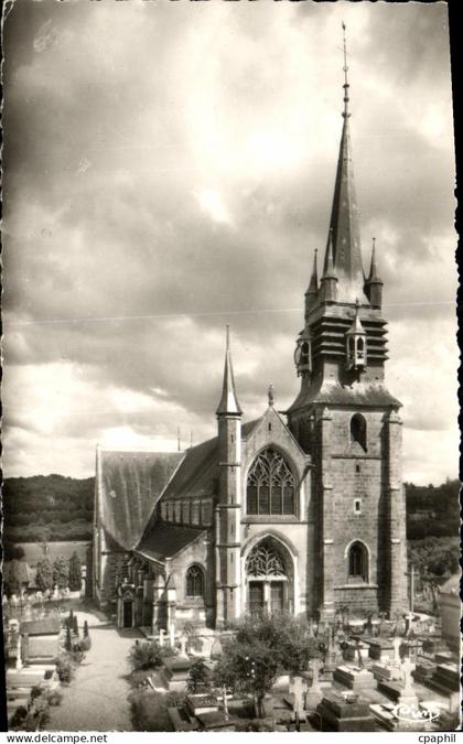 CPM Bernay Basilique de N D de la Couture