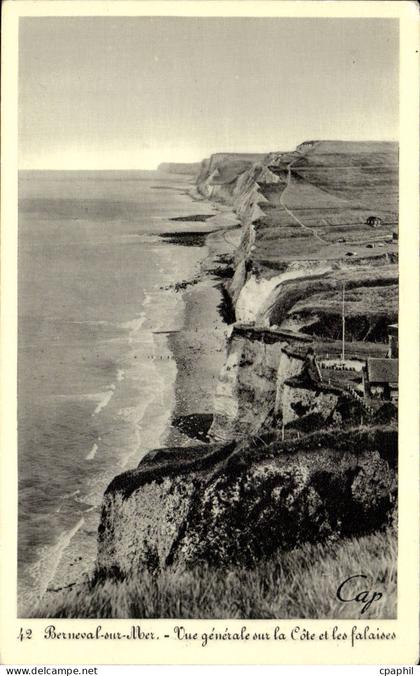 Berneval sur Mer - Vue Generale - CPA