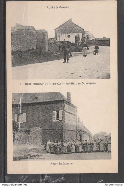 62 - BERTINCOURT - Sortie des Ouvrières