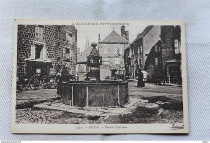 Besse, vieille fontaine, Puy de Dôme 63