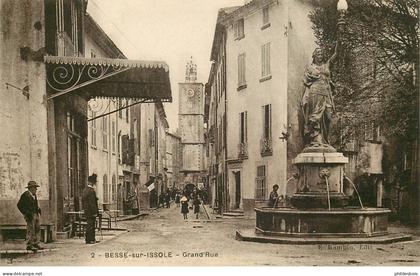 VAR  BESSE SUR ISSOLE  grande rue