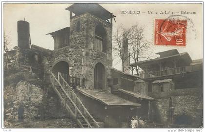 Gard : Bessèges, Usine de Lalle, Balances, Carte Photo (Bromure)