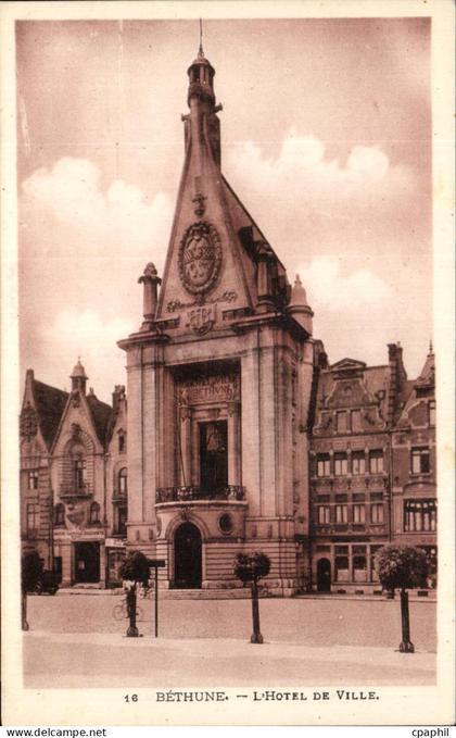 CPA Bethune L'hotel de ville
