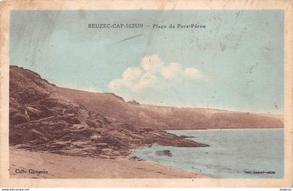BEUZEC CAP SIZUN     PLAGE DE PORS PERON