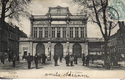 Beziers CPA le theatre