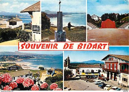 Carte Postale - 64 - Bidart - Multivues - Automobiles - Flamme Postale de Bidart - CPM - Voir Scans Recto-Verso - Poscar