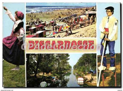 CPSM Biscarrosse La Grande Plage Le Canal De Navarrosse