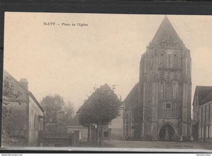 28 - BLEVY - Place de l' Eglise