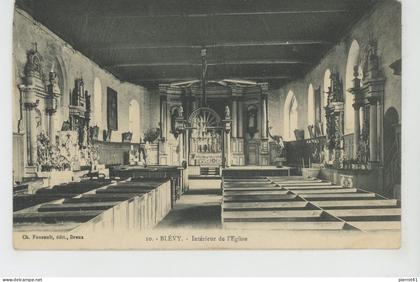 BLÉVY - Intérieur de l'Eglise