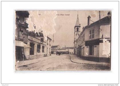 93 BOBIGNY Place Carnot, Poste, ed ELD, 1918 *** ETAT ***