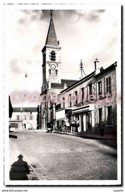 CPA Bobigny Eglise Saint Andre Place Gabriel Peri