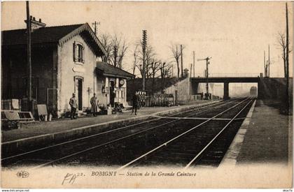 CPA BOBIGNY - Station de la Grande Ceinture (740449)