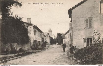boëge * la route de genève * villageois