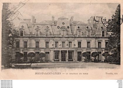 CPA 94  BOISSY SAINT LEGER - Chateau du Piple