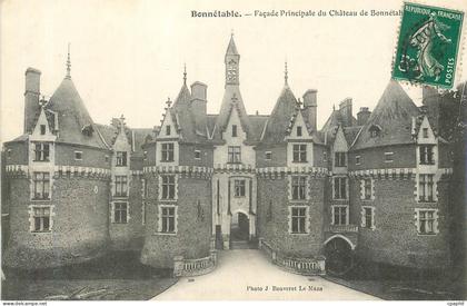 CPA Bonnetable Facade Principale du Chateau de Bonnetable