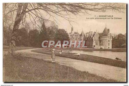 CPA Bonnetable Le coin pittoresque sur le Chateau
