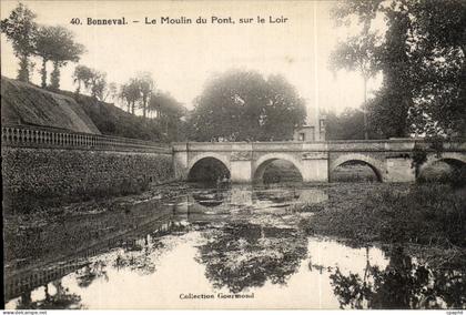 CPA Bonneval Le Moulin Du Pont Sur Le Loir