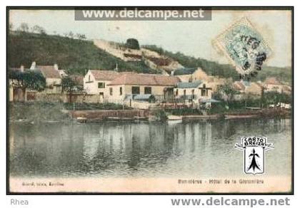 78 Bonnières-sur-Seine - Bonnières - Hôtel de la Glotonière - cpa