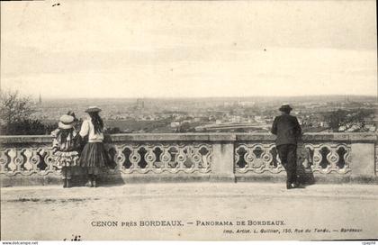 CPA Bordeaux Panorama De