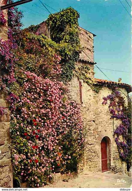 83 - Bormes les Mimosas - Maison Provençale en pierres - Fleurs - CPM - Voir Scans Recto-Verso