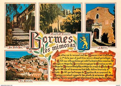 CPM Cote Varoise Souvenir de Bormes les Mimosas