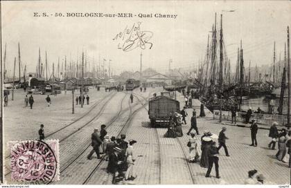 Boulogne sur Mer - Quai Chanzy - CPA