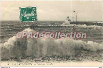 CPA Boulogne sur Mer Grosse Mer