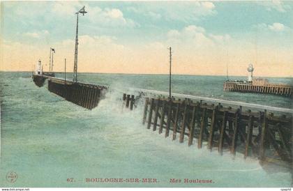 CPA Boulogne sur Mer Mer Houleune