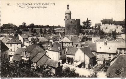 Bourbon l'Archambault CPA Tour Quuqu'engrogne