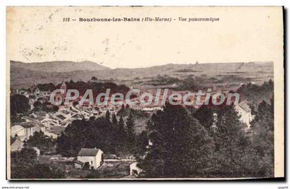 CPA BOURBONNE Les Bains Vue Panoramique