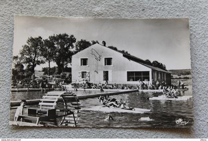 G799, Cpsm, Bourbonne les bains, Bourbonne plage, lac de la Mézelle, Haute Marne 52