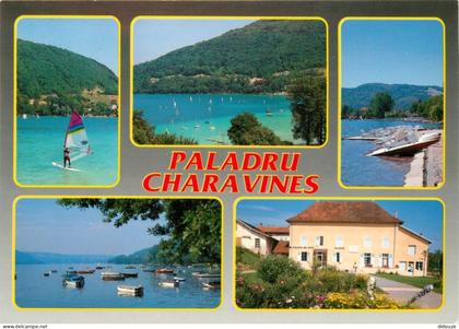 Carte Postale - 38 - Paladru Charavines - Le Lac de Paladru Charavines - Multivues - Planche à Voile - CPM - Carte Neuve