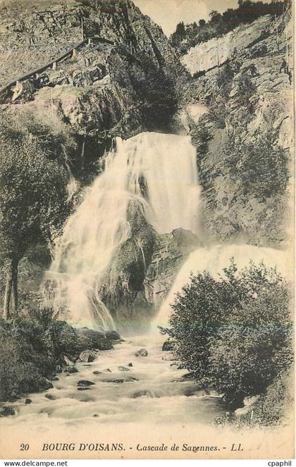 CPA Bourg d'Oisans Cascade de Sarennes