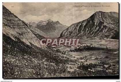 Dauphine - Bourg d Oisans - Chaine de Belledonne - CPA