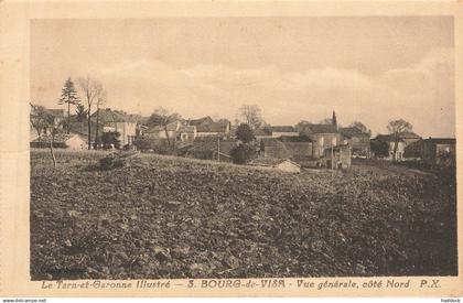 BOURG DE VISA : VUE GENERALE, COTE NORD