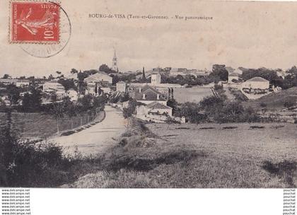 O17-82) BOURG DE VISA (TARN ET GARONNE)  VUE PANORAMIQUE
