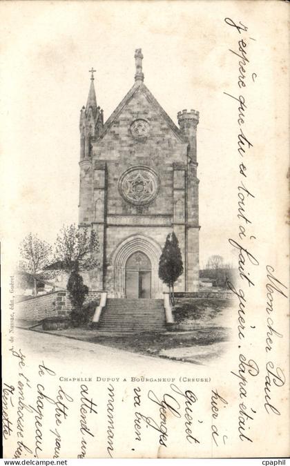 CPA Chapelle Dupuy Bourganeuf