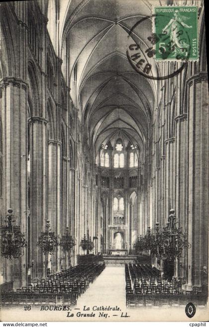 CPA Bourges La Cathedrale