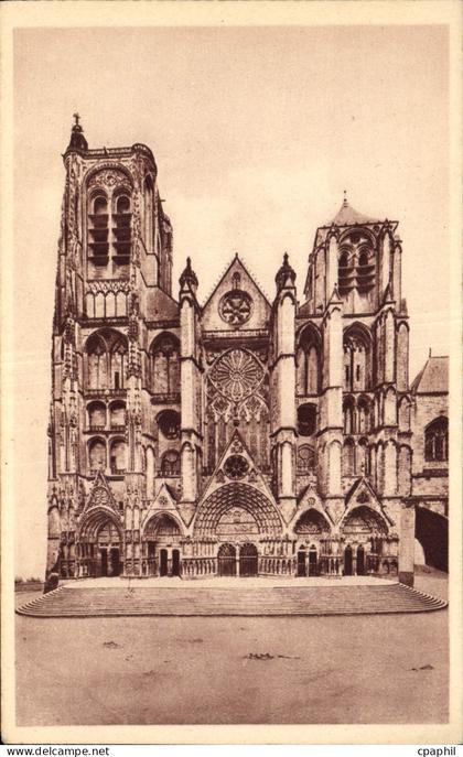 CPA Bourges La Cathedrale