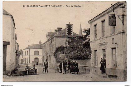 Bourgneuf en Retz : Rue de Nantes