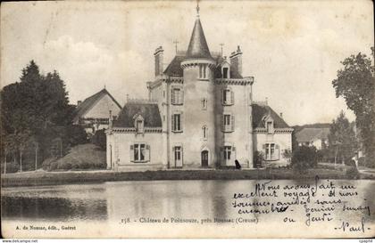 CPA Chateau De Poinsouze Près Boussac