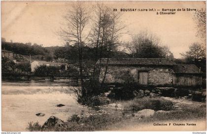 CPA  Carte Postale France Boussay Barrage sur la Sèvre à Chevalier  VM104637