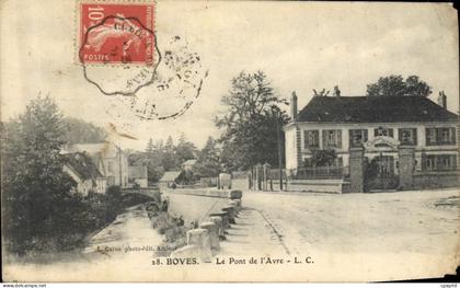 CPA Boves Le Pont de l'Avre